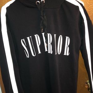 Super stylish sweater dress!